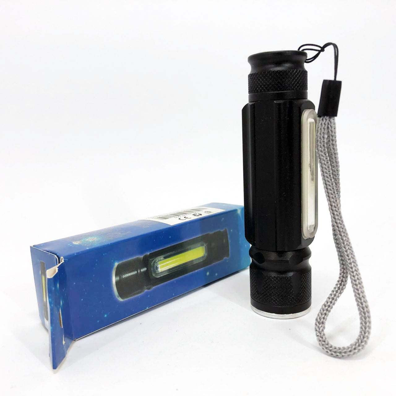 Фонарик портативный светодиодный Police BL-516/616-T6-COB с USB-зарядкой, магнитом и функцией зума