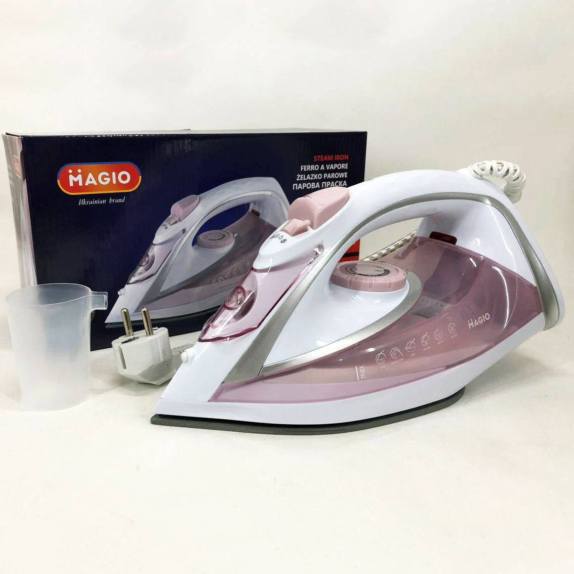 Утюг MAGIO MG-532, утюг электрический паровой, паровой утюг отпариватель, профессиональный паровой утюг