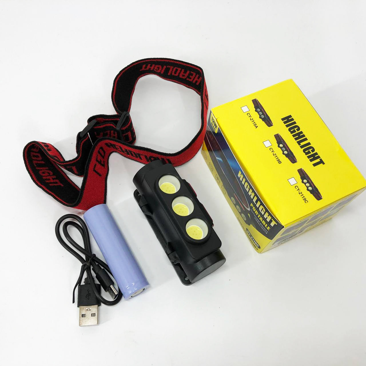 Фонарь налобный аккумуляторный PLD-2119C, Фонарик военный светодиодный налобный фонарик