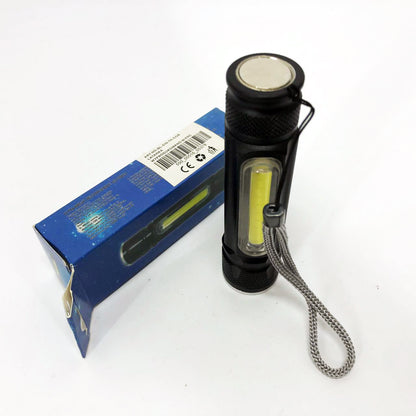 Фонарик портативный светодиодный Police BL-516/616-T6-COB с USB-зарядкой, магнитом и функцией зума