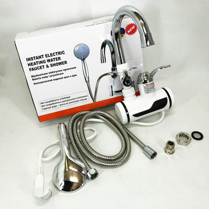 Электрический водонагреватель с душем DIGITAL Shower WF-013 мини бойлер, Проточный кран водонагреватель