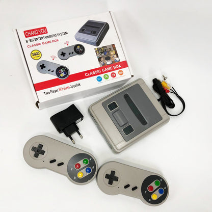 Игровая приставка с беспроводными джойстиками 3000 игр LH-35, Приставка игровая с удаленным управлением