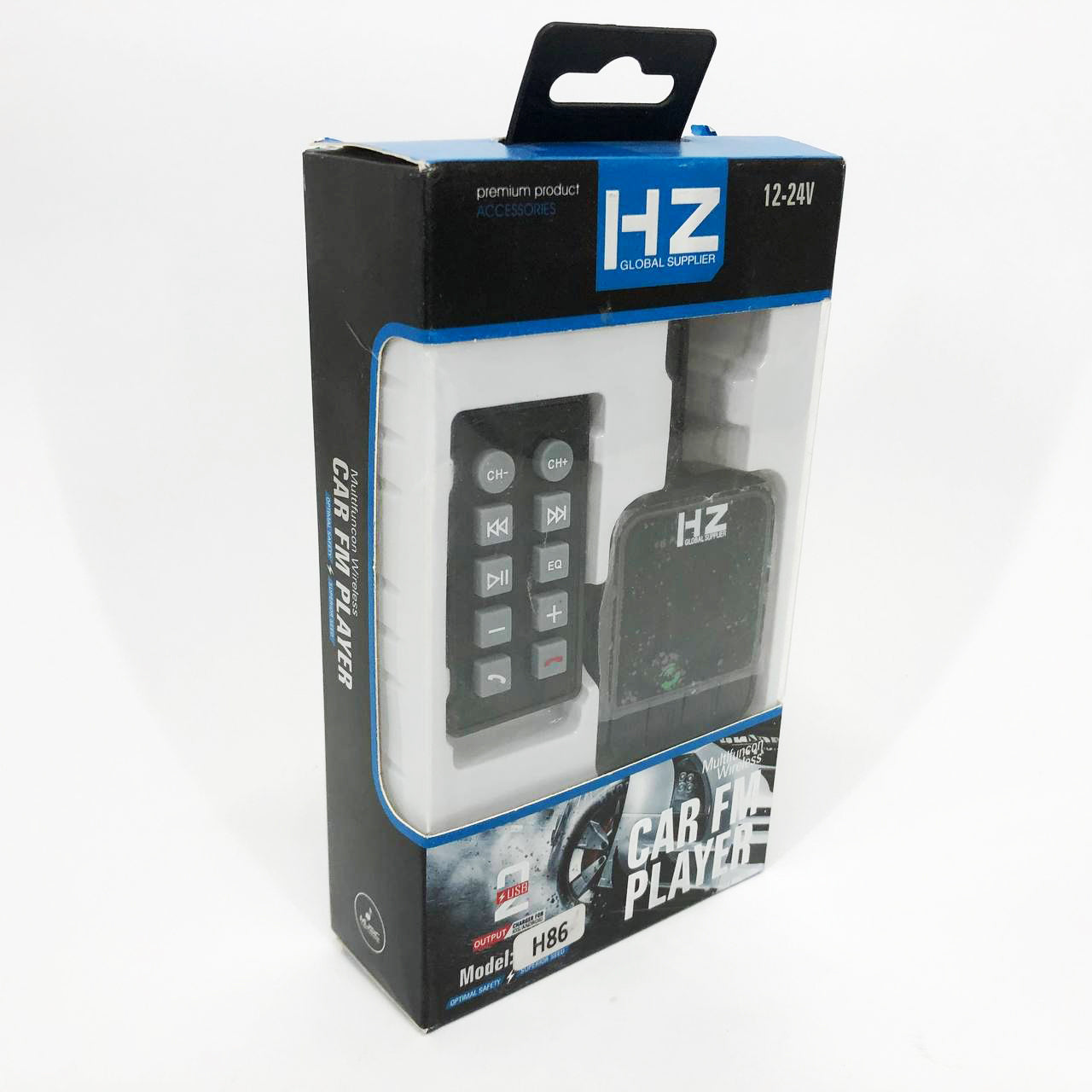 Трансмиттер/модулятор H86BT, FM модулятор с bluetooth, Fm трансмиттер в машину, Качественный фм модулятор