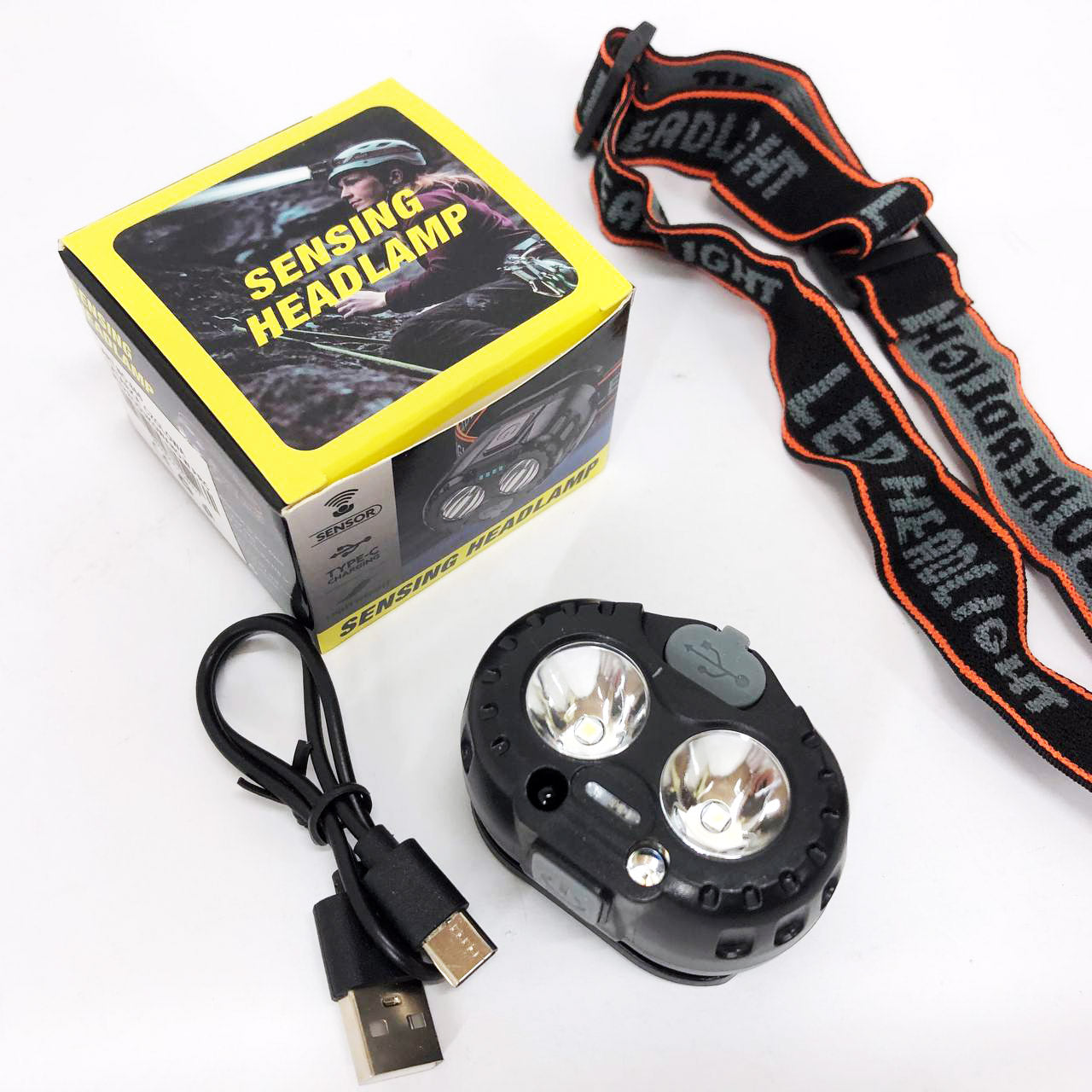 Фонарь налобный Bailong 666-2 XPL, Мощный фонарь на голову, Наголовный фонарь, Надежный налобный фонарь