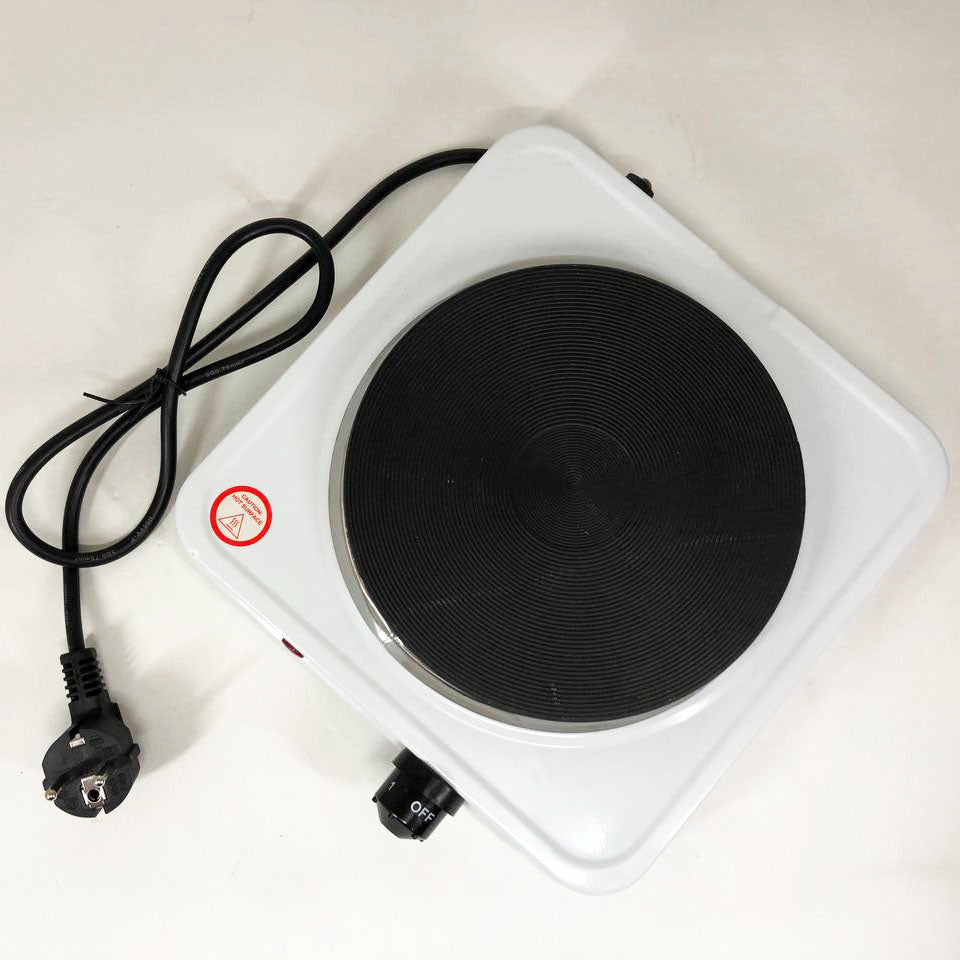 Плита электрическая Suntera SP-1930, электроплита 1 комфорка, электроплита кухонна. Цвет: белый