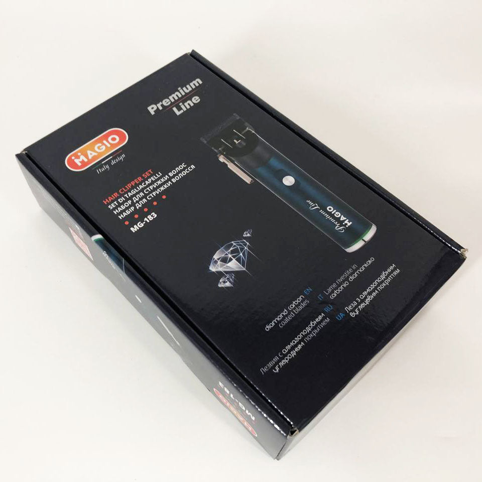 Машинка для стрижки волос Magio МG-183, Машинка для стрижки мужская, Профессиональная электробритва
