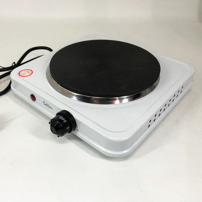 Плита электрическая Suntera SP-1930, электроплита 1 комфорка, электроплита кухонна. Цвет: белый