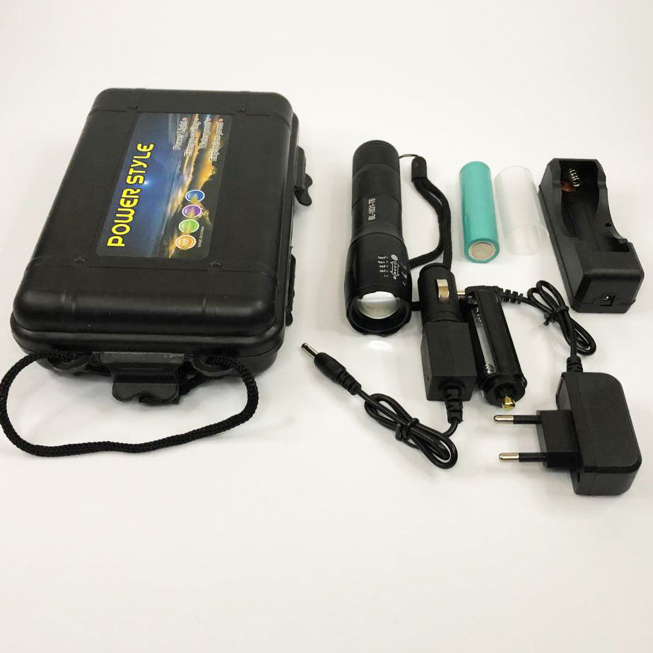 Тактический Фонарь Bailong BL-1831 T6 Police, сверхмощный фонарик, фонарик с зарядкой от сети