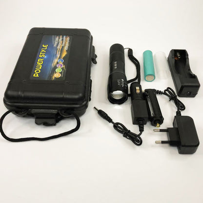 Тактический Фонарь Bailong BL-1831 T6 Police, сверхмощный фонарик, фонарик с зарядкой от сети