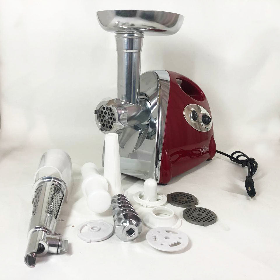 Электромясорубка Suntera SMG-5420R 1800 Вт, электромясорубка соковыжималка для томатов, мясорубка для дома