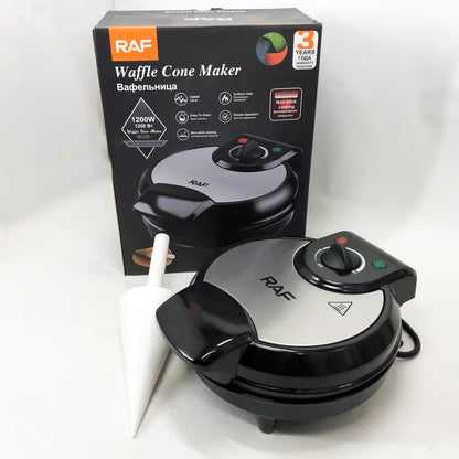 Вафельница электрическая RAF R.220, 1200 Вт с антипригарным покрытием