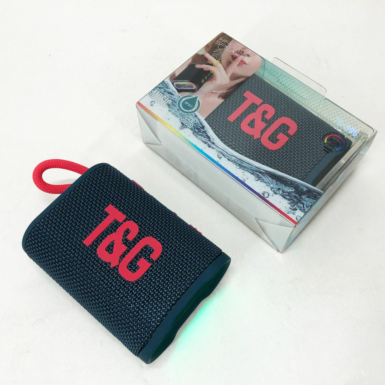 Bluetooth-колонка TG396. Цвет: синий