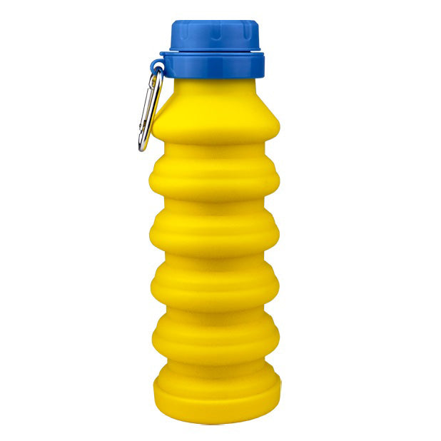 Бутылка для воды складная Magio MG-1043Y 450 мл. Цвет: желтый