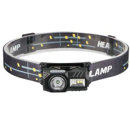 Фонарь налобный T131-XPE+3SMD с датчиком движения, Налобный фонарь для туризма рыбалки и охоты