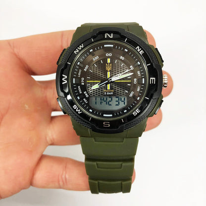 Часы наручные мужские SKMEI 4541/1454AG, Мужские тактические часы, Армейские часы