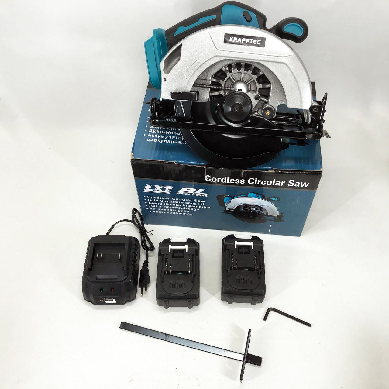 Аккумуляторная циркулярная пила KRAFFTEC 48V