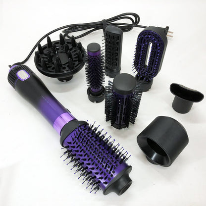 Фен-щетка стайлер VGR 8 в 1 V-488. Цвет: фиолетовый