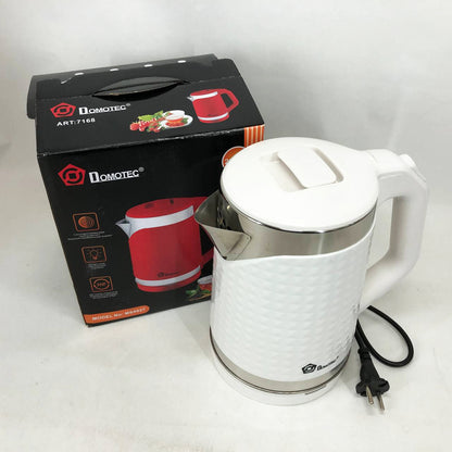 Электрочайник Domotec MS-5027 2.2 л 2000 Вт. Цвет: белый
