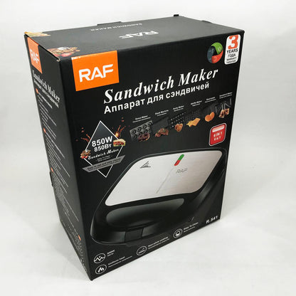 Мультимейкер 6в1 RAF R.541 Гриль прижимной сэндвичница вафельница орешник бутербродница