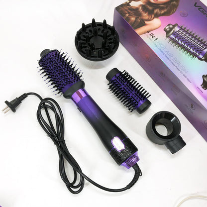 Фен-щітка стайлер VGR V-484 4 в 1. Колір: фіолетовий