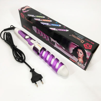 Плойка спиральная для волос Domotec MS 4901 с керамико-турмалиновым покрытием, Стайлер для завивки