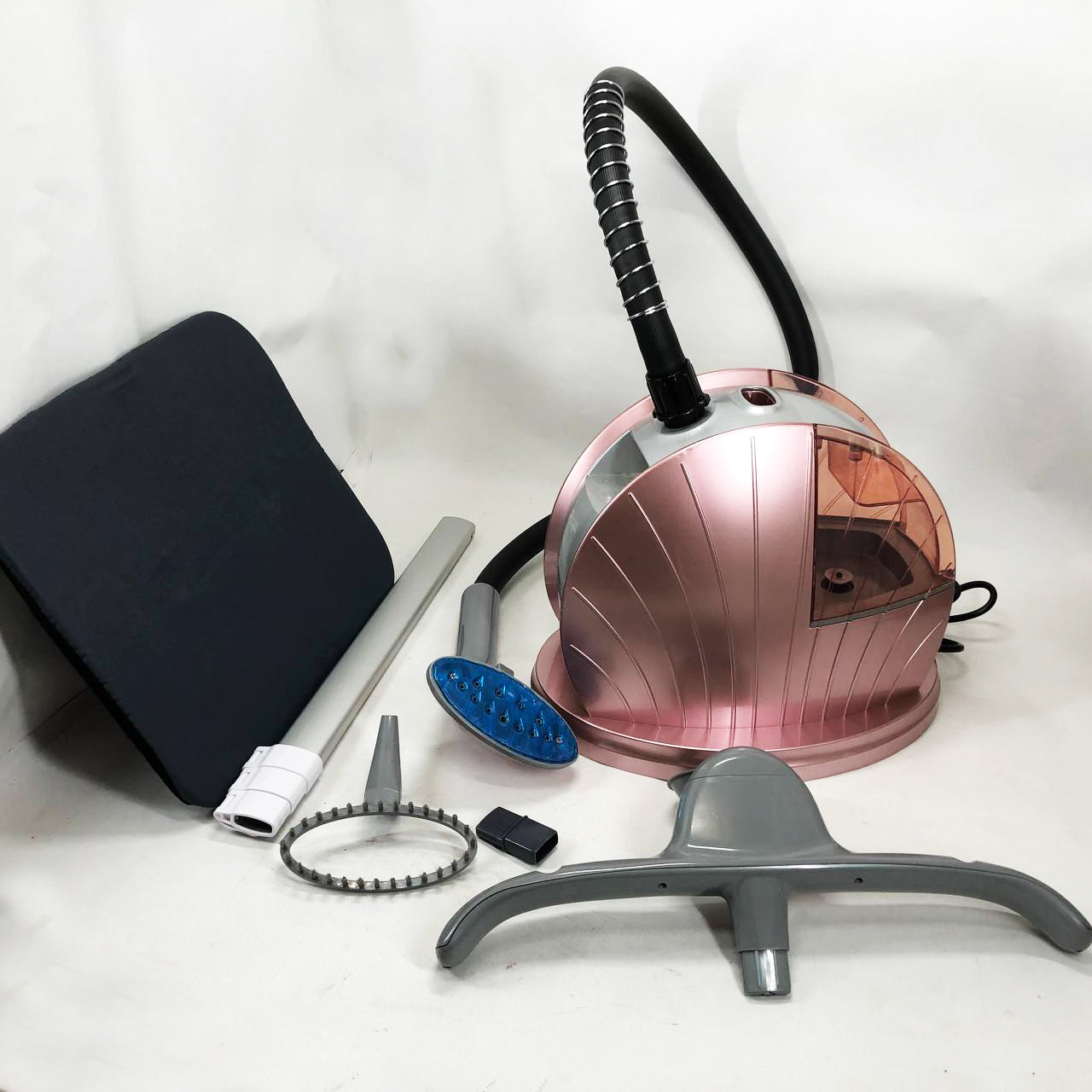 Вертикальный отпариватель RAF R.3036 с дезинфекцией, Парогенератор Электроотпариватель. Цвет: розовый