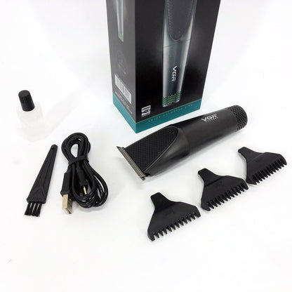 Машинка для стрижки VGR V-925, Профессиональная беспроводная машинка для стрижки волос, усов, бороды