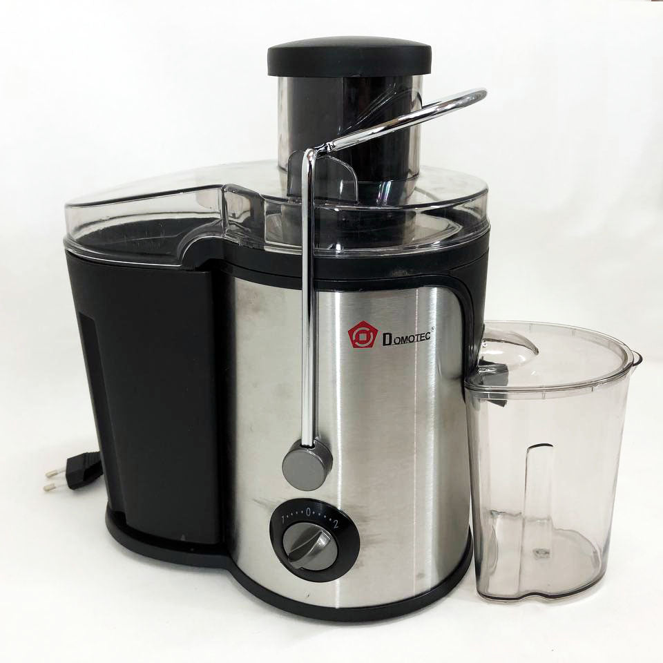 Электрическая соковыжималка Domotec MS-5220/3513 2 скорости отжима 600 W, соковыжималка для моркови