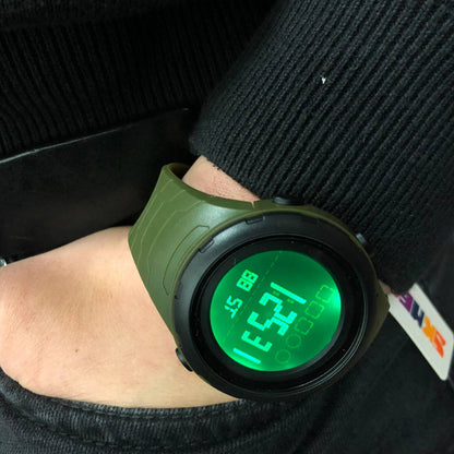 Часы наручные мужские SKMEI 1674AGBK, оригинальные мужские часы, часы наручные электронные тактические