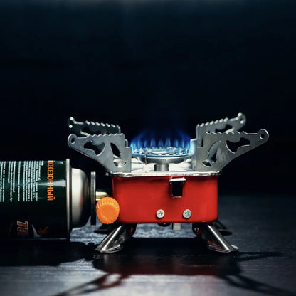 Газовая горелка кемпинговая плита газовый примус газовая плита портативная с чехлом, таганок походный