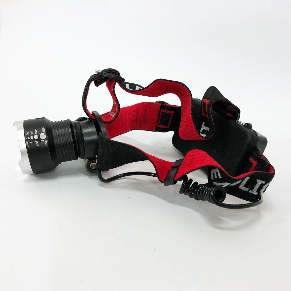 Налобный фонарь X-Balog BL-T07B-P90, мощный тактический налобный фонарик, водонепроницаемый фонарь