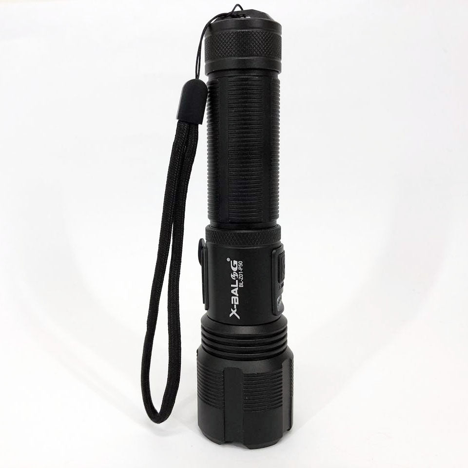 Фонарик ручной тактический Bailong BL-Z01-P50, сверхмощный фонарик, тактические фонари для охоты