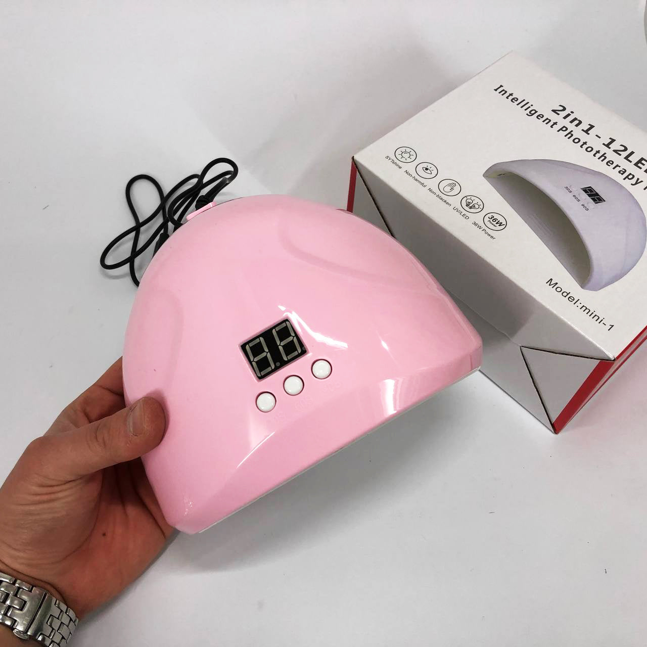 Сушарка для нігтів 36w FD 258 Beauty Nail, Лампа для сушіння гель-лаку будинку, Універсальна лампа для сушіння гель лаку