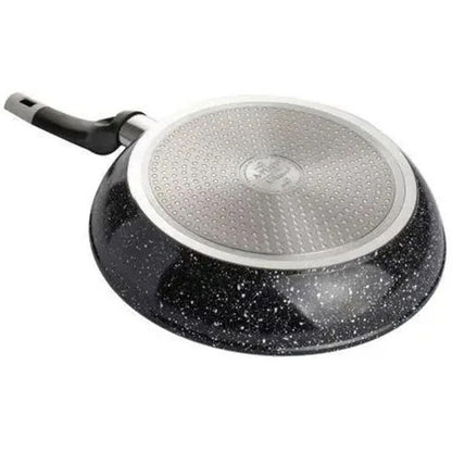 Сковорода Unique UN-5132 18 см с гранитным антипригарным покрытием, Антипригарная сковорода глубокая