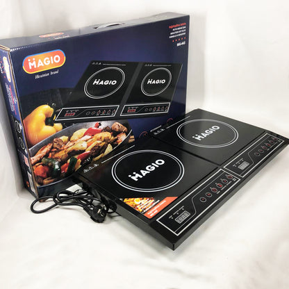 Настольная плита электрическая MAGIO MG-443, Мощная настольная электроплита, Електро плита инфракрасная