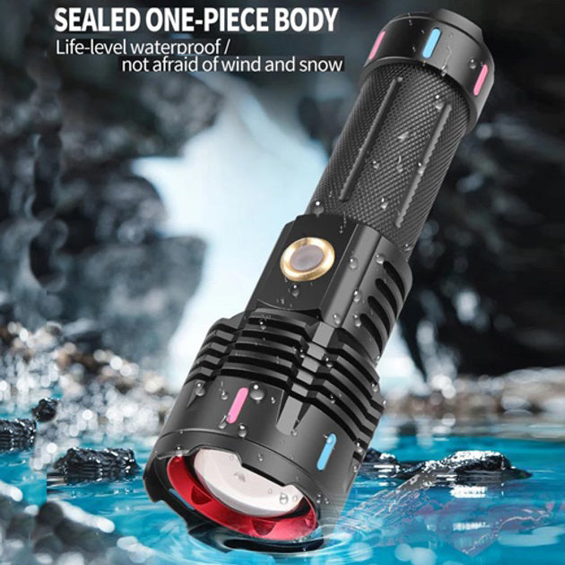 Фонарь X-BALOG FLUORESCENCE G671/G25 PM30-TG, Сверхмощный фонарик, Яркий фонарик, Качественный фонарик