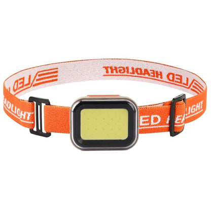 Фонарь налобный CY-2027-B-COB(white+red)