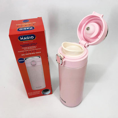 Термос SMART MAGIO MG-1047P вакуумный 400 мл, Термос с индикацией и датчиком температуры, Термос походный