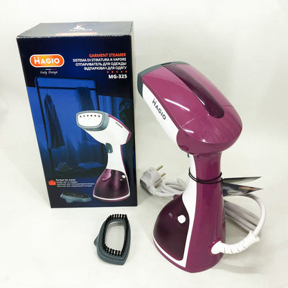 Отпариватель MAGIO MG-325, Отпариватель паровая щетка, Парогенератор вертикальный для отпаривания одежды