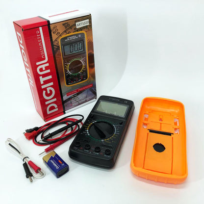 Мультиметр цифровой Digital DT-9208A универсальный, мультиметр для дома, хороший мультиметр
