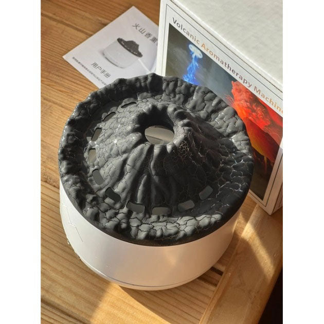 Увлажнитель воздуха Вулкан с эффектом пламени и подсветкой увлажнитель-ночник Аромадиффузор с подсветкой