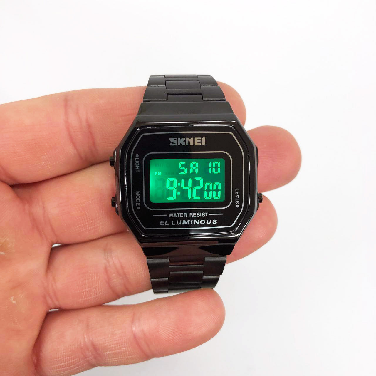 Часы наручные мужские SKMEI 1647BK, оригинальные мужские часы, противоударные часы для военнослужащих