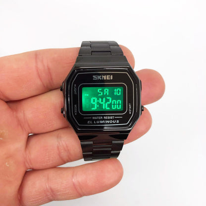 Часы наручные мужские SKMEI 1647BK, оригинальные мужские часы, противоударные часы для военнослужащих