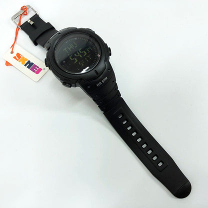 Часы наручные мужские SKMEI 1231BK, брендовые мужские часы, модные мужские часы. Цвет: черный