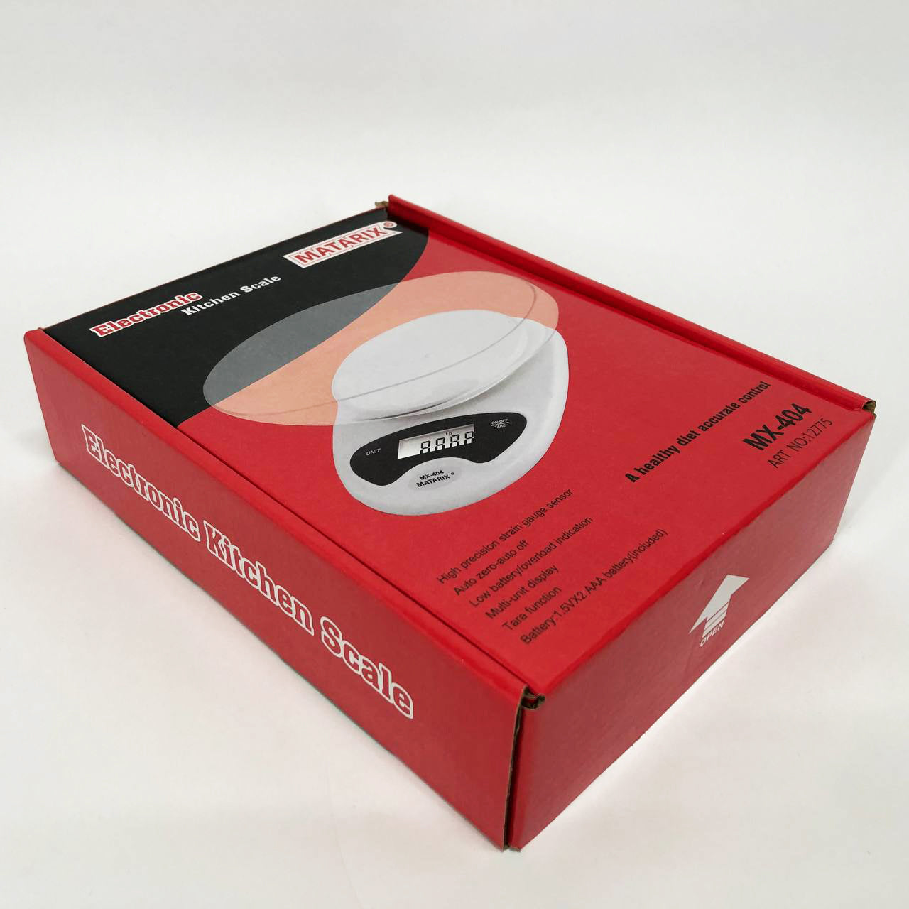 Весы кухонные Matarix MX-404 Электронные С Чашей Кухонные до 7 кг Кухонные весы для взвешивания продуктов