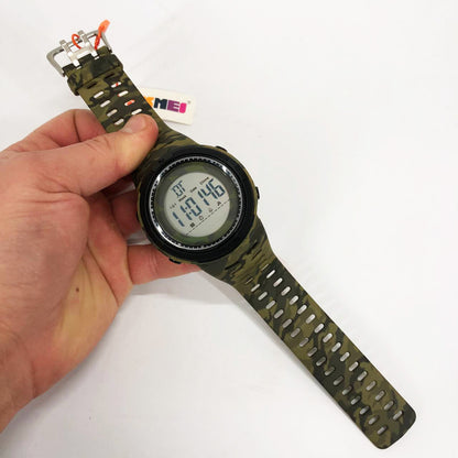 Часы наручные мужские SKMEI 2070CMGNWT ARMY GREEN CAMO. Цвет: камуфляж