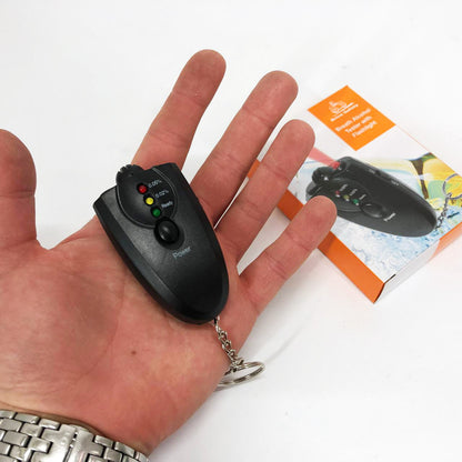 Электронный портативный алкотестер с подсветкой 2 x ААА, Компактный портативный алкотестер