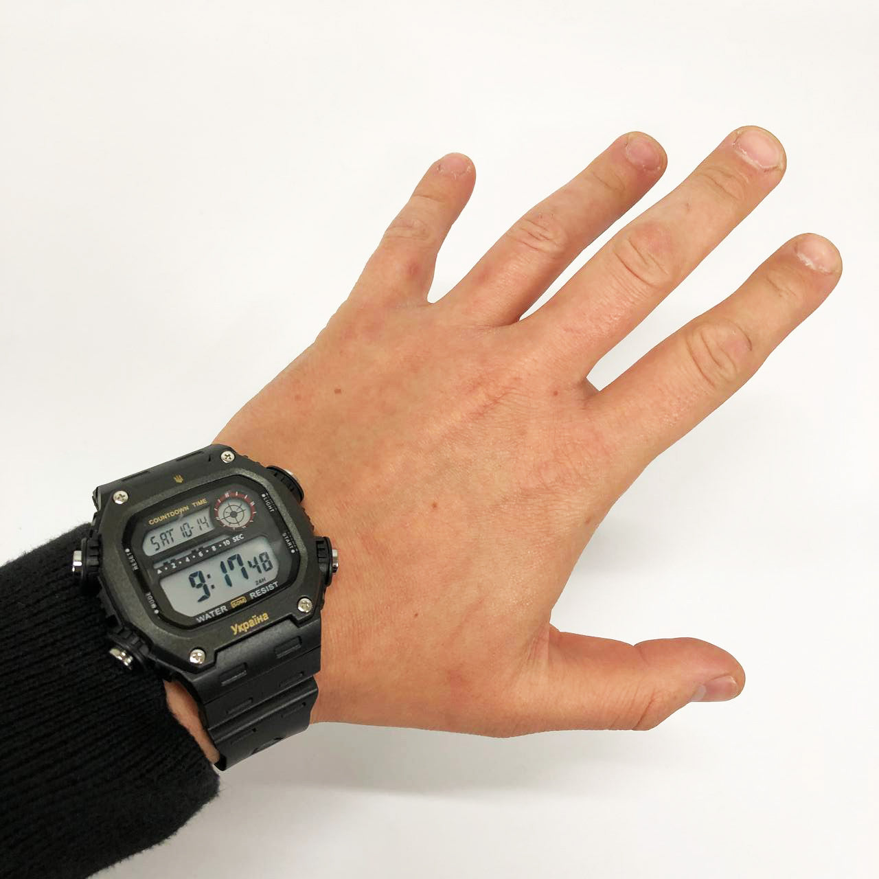 Часы наручные мужские SKMEI 6212/2126BKWT, Часы военные мужские, Часы для военнослужащих