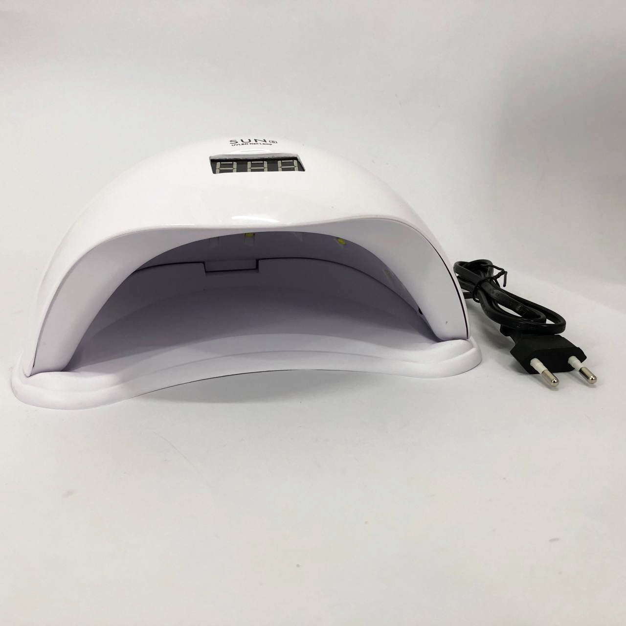 Лампа для маникюра Sun 5 nail lamp FD93-1 led для сушки гель лака с таймером для домашнего использования