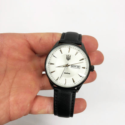 Часы наручные мужские SKMEI 5702/2075BKSI, Классические кварцевые мужские наручные часы, Супер часы